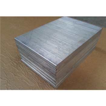 Anodiserad borstat aluminiumplåt 6061 6082 T6 T651 Tillverkare Fabriksleverans i lager Pris per ton kg 