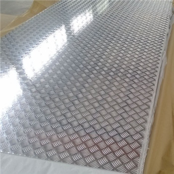 Kylflänslegering aluminiumplåt, rutmönster 6061 aluminiumplatta 