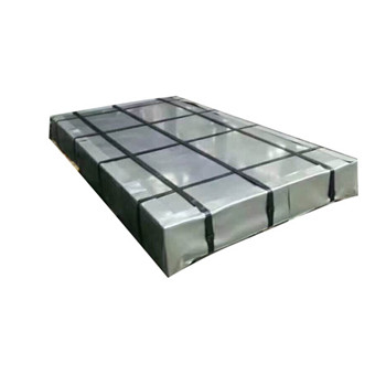Tennfärg CGCC / Cghc Aluminium Zink Takplåt Korrugerad galvaniserad plåt för byggnad 